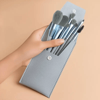 مجموعة احترافية اقتصادية من فرش المكياج الناعمة مع...