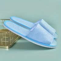 سليبر فندقي فاخر ناعم بطبقة مانعة للانزلاق لون سما...