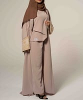 بنطلون وبلوزة الدرعية - بيج