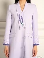 فستان بليزر الخزامى