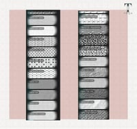 مجموعة خامات الأقمشة 140 فرشة