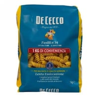 مكرونة فوسيلي رقم 34 – De Cecco – 1 كجم (عبوة اقتص...