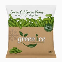 فاصوليا خضراء مقطعة مجمدة – جرين آيس 400 جم | نضار...
