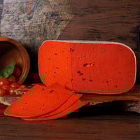 جبنة البيستو الحمراء شرائح – 1 كجم