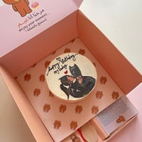 كيكة غيم 4 إنش او ( كيكة وكب كيك )