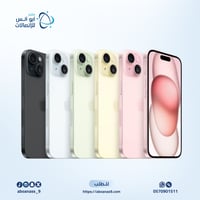 ايفون 15 بلس 128 جيجابايت متعدد الالوان 5G