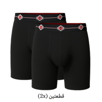 سروال داخلي (بوكسر) رجالي - أسود (مودال)