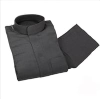 دروش | ثوب رجالي شتوي رمادي - سحاب