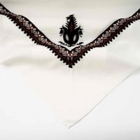 شال شتوي مطرز بروجيه