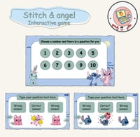 لعبة تفاعلية ستيتش وانجل (النسخة الإنجليزية)ppt