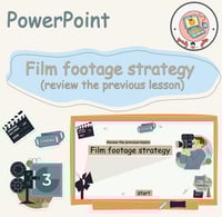 استراتيجية لقطات الفلم (مراجعة الدرس السابق) النسخ...