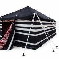 بيت شعر تركي, مبطن من الداخل, مقاس5×9×2 ياردة, أسو...