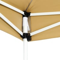 مظلة الحدائق, قابلة للطي, مقاس 3×6 متر,بيج