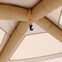 خيمة نفخ بالهواء, مقاس 2.1×2,1×1,55 متر, مع حقيبة