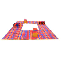 جلسة رحلات, 4 مدات مع 4 مراكي,قماش مخمل تركي