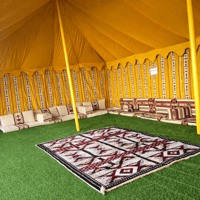 الوادي, خيمة ضد الماء, مقاس 6×10×2 متر, 3 طبقات, أ...