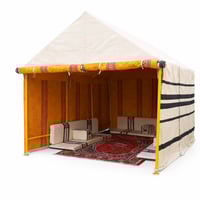 الخيمة المنزلية, خيمة هيكلية, ضد المطر, مقاس 3×4×1...