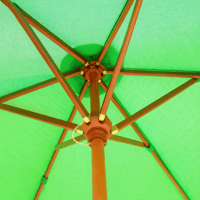 مظلة الوادي, شمسية الحدائق, خشب زان, مقاس 3×3 متر,...