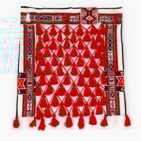 زينة خيام تراثية, دريشة زينة, مقاس 150×150 سم, أحم...