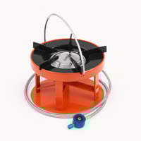 راس دافور, مع لي, برتقالي - طهي أسرع، سهل الحمل، م...