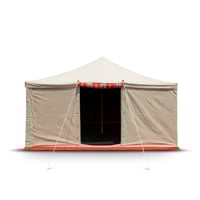 الوسام, خيمة ثلاث طبقات, مقاس 4×4 ياردة, أبيض