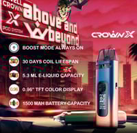 جهاز سحبة و شيشة كراون اكس من يو ويل كاليبرن CROWN...