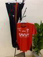 طقم التمارين الجديد25-26 لون الاحمر