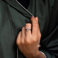 خواتم أنيقة حروف العربي بشكل جميل