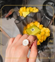 خواتم نسائي فضة بالاسم طلة متميزة -احجار سداسي الن...