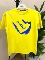 تيشيرت النصر الاصفر كلاسيكي