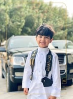 مجند اطفال لون اسود بالأسم