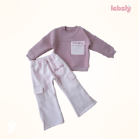 طقم يومي شتوي بناتي