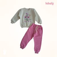 طقم يومي شتوي بناتي