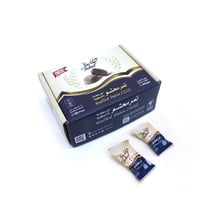 عبوة تمر محشو لوز مغطس بالشوكولا 400 جرام ( طابت )