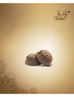 معمول تمر بالكاكاو 400 جرام