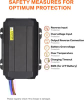 شاحن بطاريات ليثيوم 40 أمبير للسيارات DC-DC