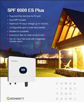 GROWATT محول طاقة شمسية هايبرد 48 فولت انفيرتر 6kw...