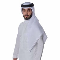 شماغ ميباج أبيض اخر اصدار