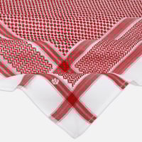 شماغ التاج الفضي احمر 2025