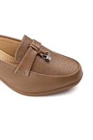 حذاء كعب متوسط طبي انيق ومريح مفتوح من الخلف يتوسط...