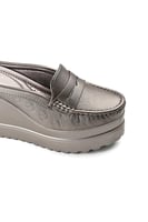 حذاء كعب عالي طبي سابو بدون لمعة مفتوح من الخلف يت...