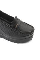 حذاء كعب عالي طبي سابو بدون لمعة مغلق من الخلف يتو...