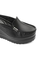 حذاء كعب عالي طبي سابو مفتوح من الخلف بقطعة معدنية...