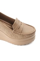 حذاء كعب عالي طبي سابو مغلق من الخلف بدون لمعة يتو...