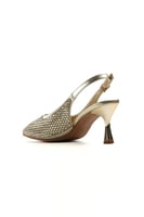 حذاء كلاسيكي سهرة أنيق بمقدمة مدببة مرصعة بأحجار ل...