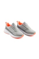 حذاء رياضي كاجوال نسائي مع رباط قماشي مزود بجواف ج...