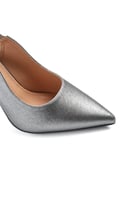 حذاء كلاسيكي سهرة أنيق بمقدمة مدببة و كعب عالِ و إ...