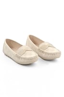 حذاء فلات طبي كاجوال مغلق مزينة بحزام مفرغ بأعلى ا...