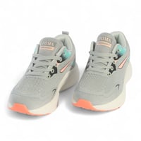 حذاء رياضي كاجوال نسائي مع رباط بجوانب ملونة