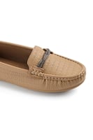 حذاء فلات طبي مغلق بدون لمعة